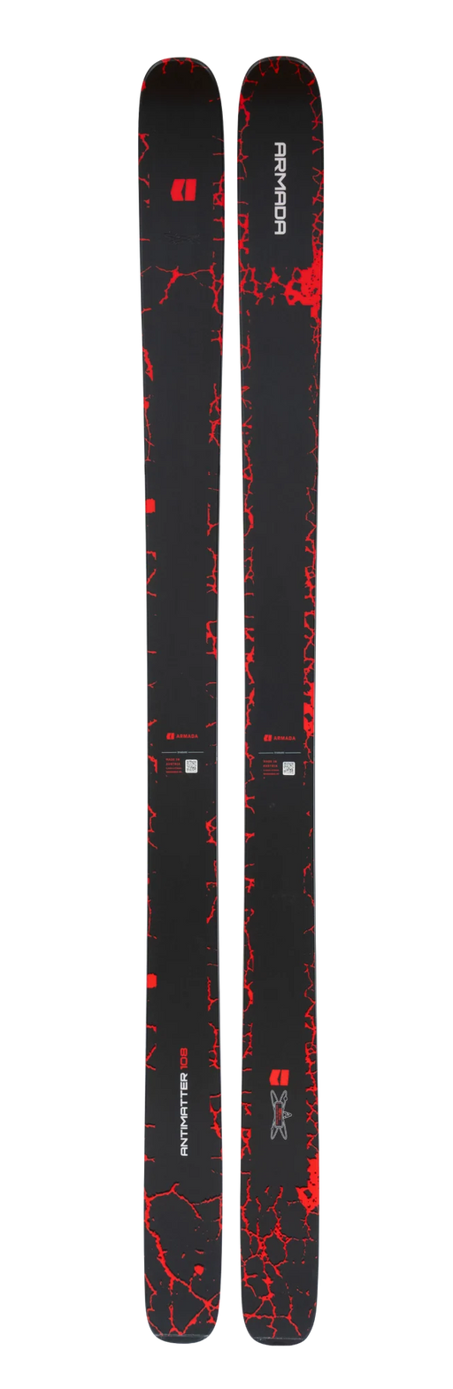 Armada AntiMatter 108 skis, Black/Red