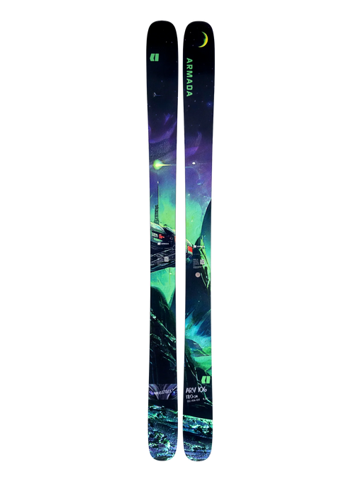 Armada ARV 106 Madsteez skis, Madsteez Art graphic