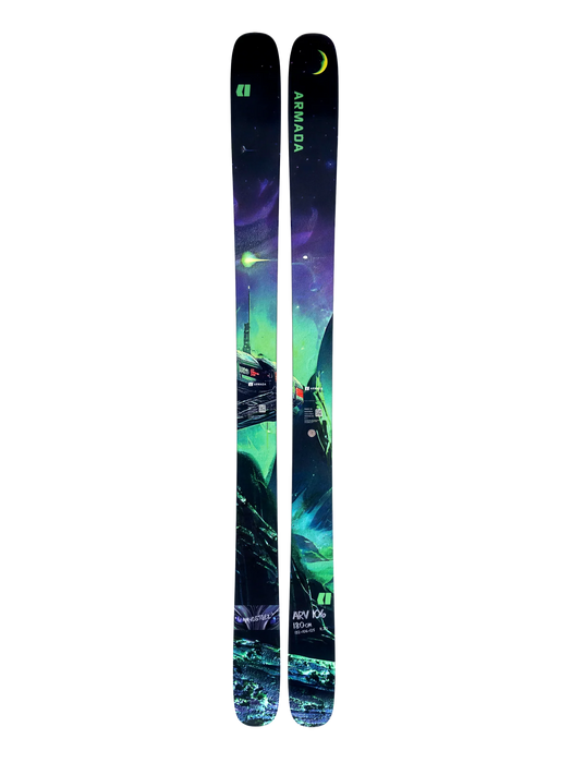 Armada ARV 106 Madsteez skis, Madsteez Art graphic