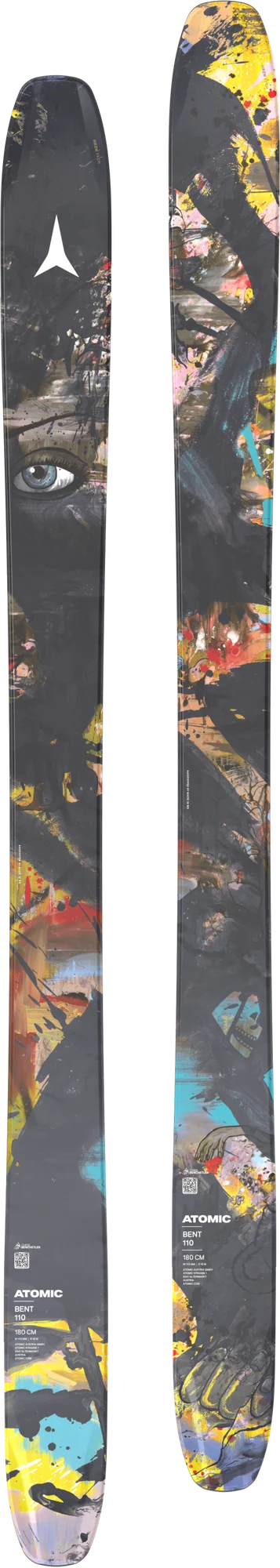 Atomic Bent 110 skis, Multicolor