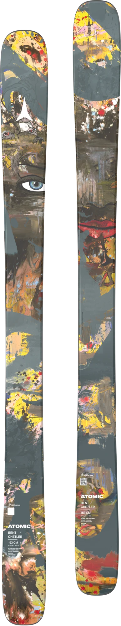 Atomic Bent Chetler Mini kids' skis, Multicolor