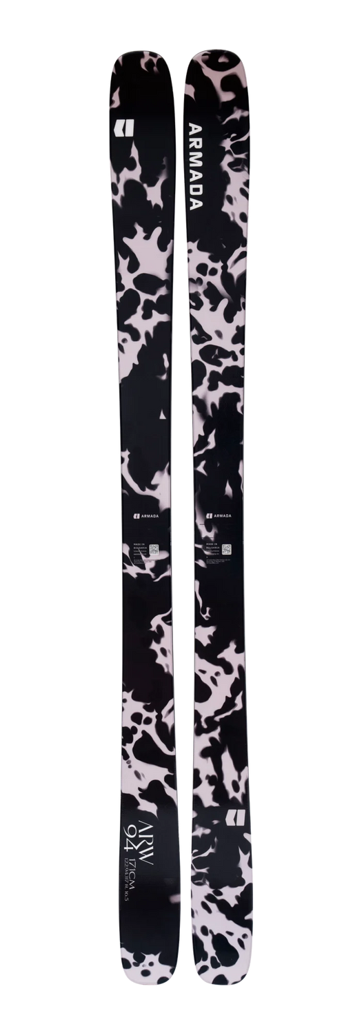 Armada ARW 94 skis, Black/Gray