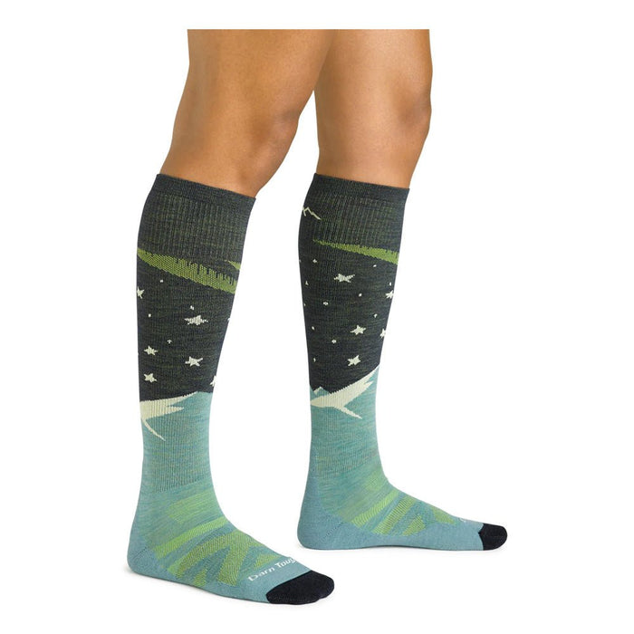 Darn Tough AURORA OVER THE CALF LIGHTWEIGHT WITH CUSHION - WOMEN'S SOCKS - Next Adventure