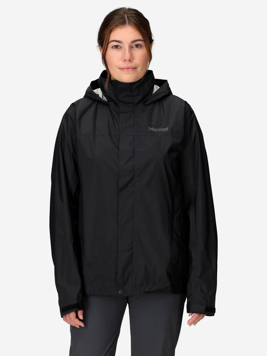 Marmot Women's PreCip Eco Rain Jacket in Black