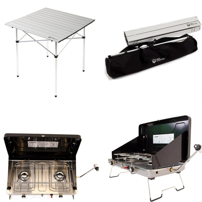 Next Adventure CAMP COMBO: 20% Off Camp Table and 2 Burner Stove! - Next Adventure