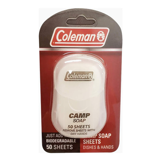 Coleman CAMP SOAP SHEETS - 50 COUNT - Next Adventure