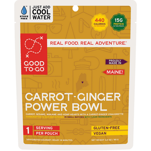 Good To-Go CARROT-GINGER POWER BOWL - Next Adventure