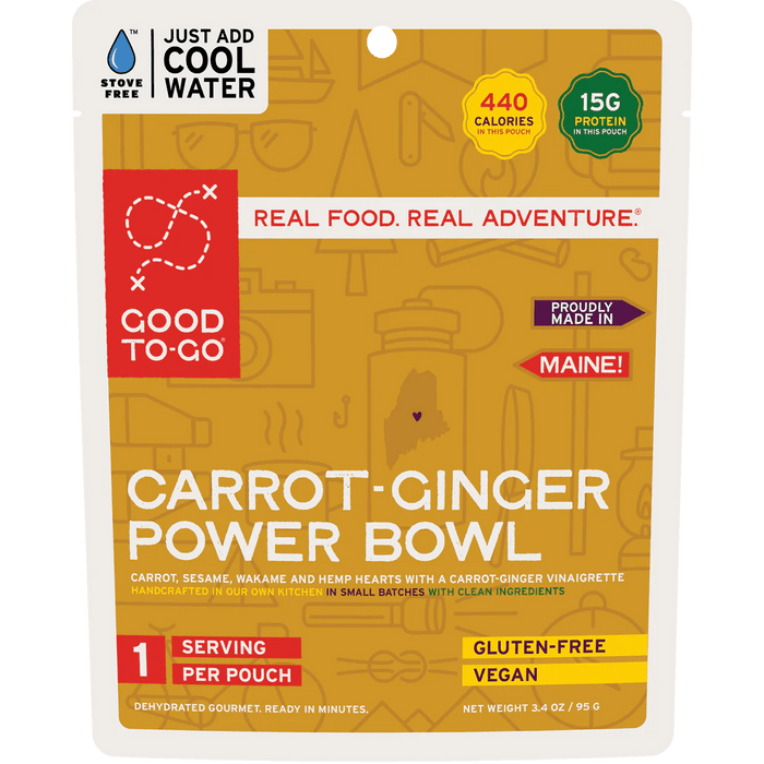 Good To-Go CARROT-GINGER POWER BOWL - Next Adventure