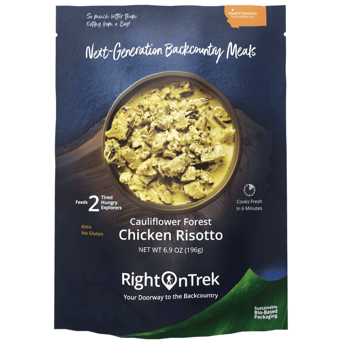 RightOnTrek CAULIFLOWER FOREST CHICKEN RISOTTO - 2 SERVINGS - Next Adventure