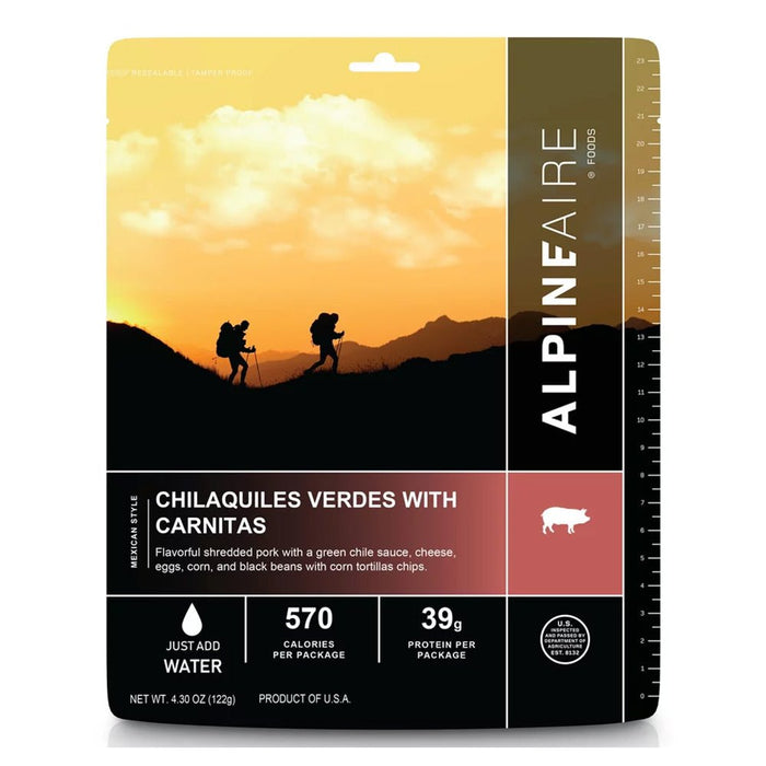 AlpineAire Foods CHILAQUILES VERDES + CARNITAS - Next Adventure