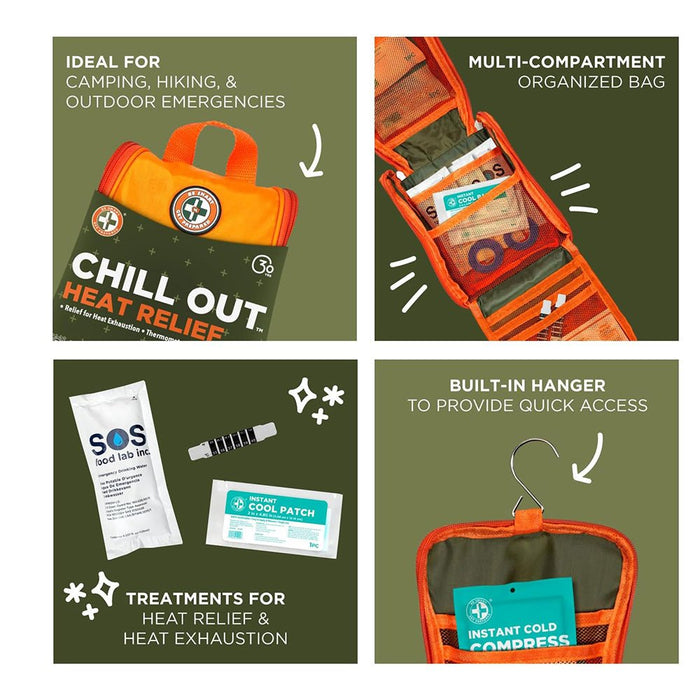 Be Smart Get Prepared CHILL OUT HEAT RELIEF KIT - Next Adventure