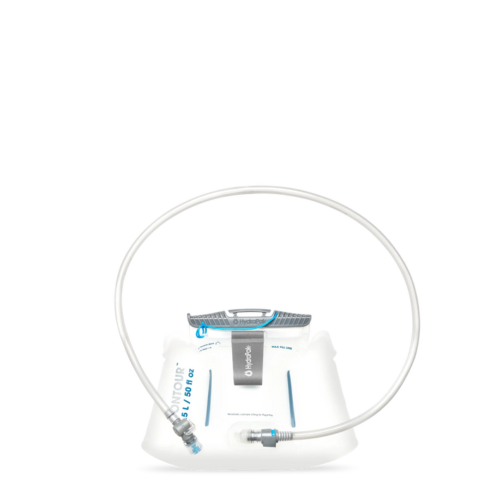 Hydrapak Contour Lumbar 1.5L reservoir, Clear, front