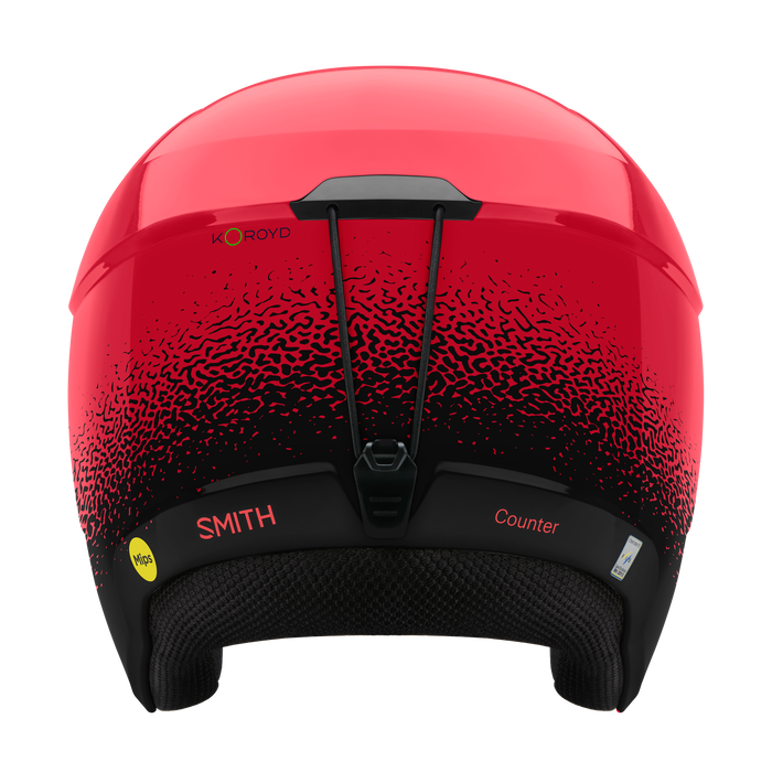 Smith Counter Jr. Mips helmet, Wild Child, back view