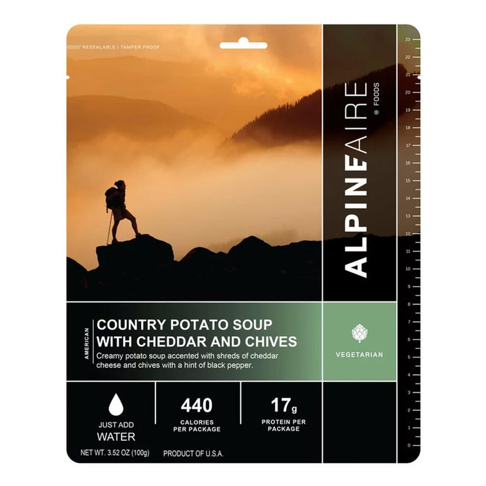 AlpineAire Foods COUNTRY POTATO SOUP WITH CHEDDAR + CHIVES - Next Adventure