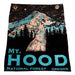 Kelty COZY THROW MT. HOOD WOLF BLANKET - NEXT ADVENTURE LOGO - Next Adventure