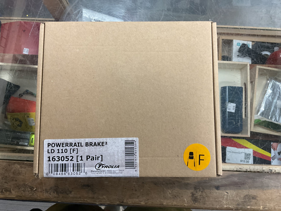 Power rail brake
