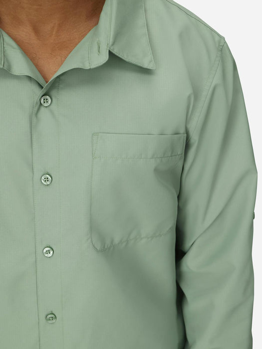 Marmot Men's AirExchange UPF 40 Long-Sleeve Shirt, back view