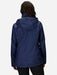 Marmot Women's PreCip Eco Rain Jacket in Arctic Navy, detail
