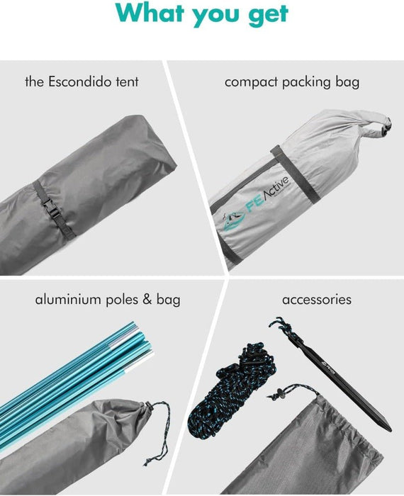 Next Adventure ESCONDIDO ALL SEASON 2 PERSON TENT - Next Adventure