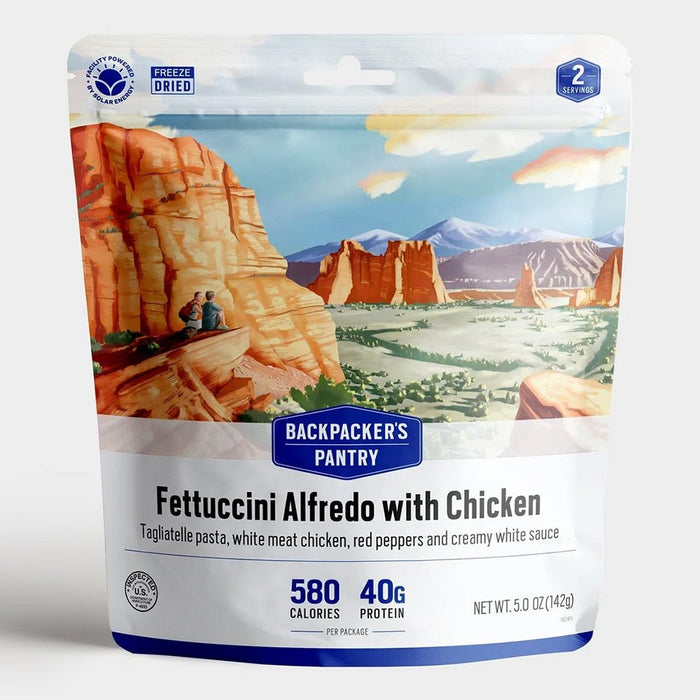 BackPackers Pantry FETTUCCINE ALFREDO WITH CHICKEN - Next Adventure