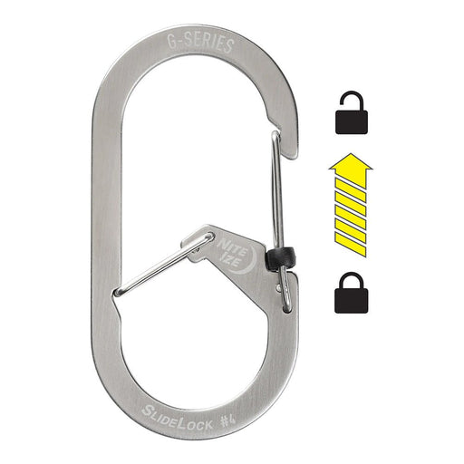 Nite Ize G - SERIES SLIDELOCK DUAL CHAMBER CARABINER - Next Adventure