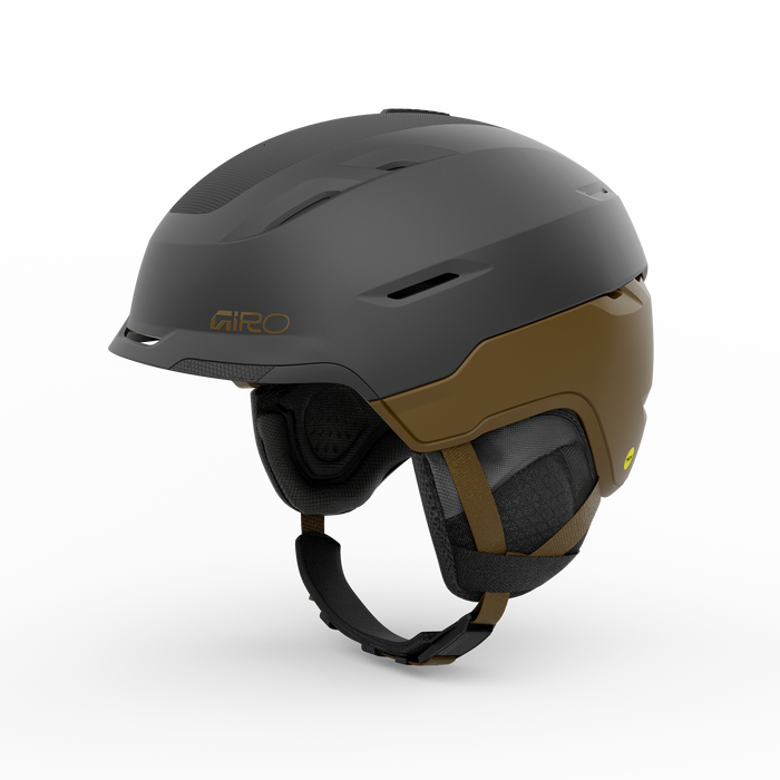 Giro Tor Spherical helmet, Matte Metallic Coal/Tan