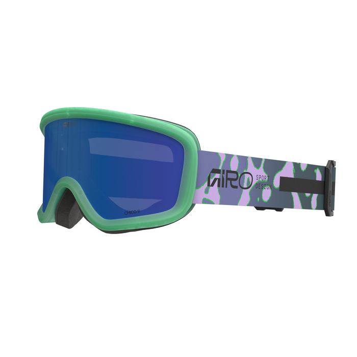 Giro Chico II kids goggle, Flo Green/Lavender/Grey Cobalt Drift
