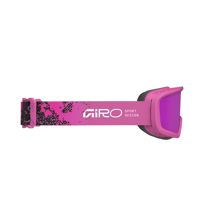 Giro Chico II kids goggle, Neon Pink/Amber Pink Surge Fade