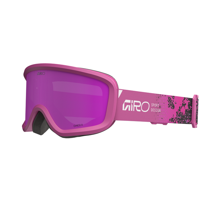 Giro Chico II kids goggle, Neon Pink/Amber Pink Surge Fade