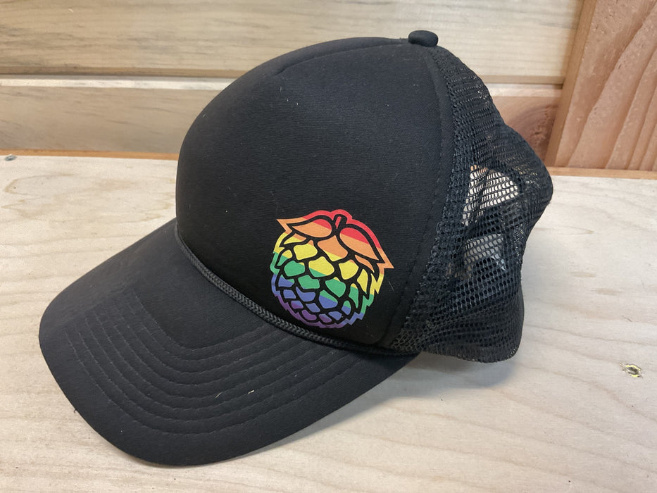 Rainbow Hops Trucker Hat