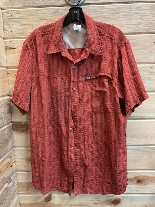 Button down tech shirt
