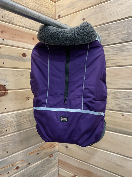 Fleece dog coat