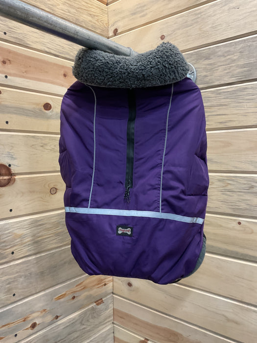 Fleece dog coat