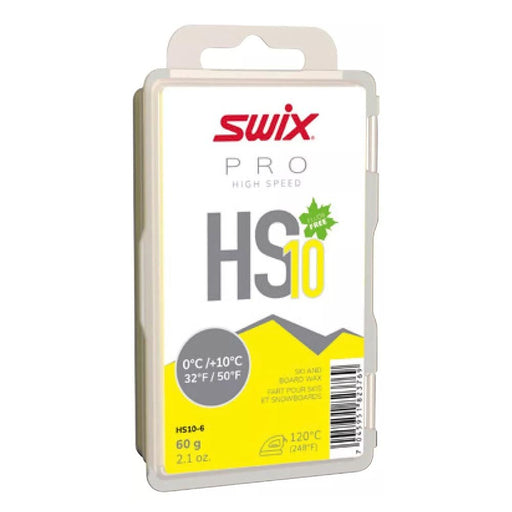 Swix HS10 YELLOW WAX 32 - 50F 60G - Next Adventure