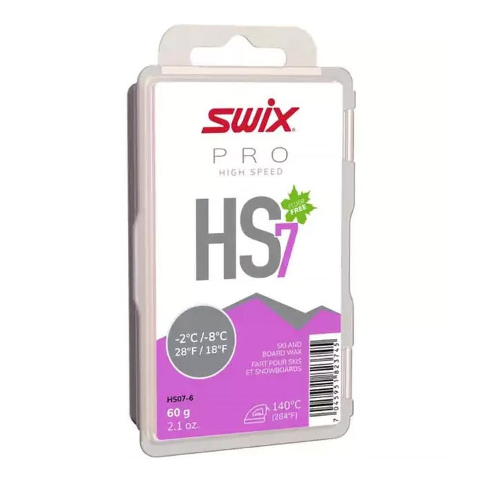 Swix HS7 VIOLET WAX 18 - 28 F 60G - Next Adventure