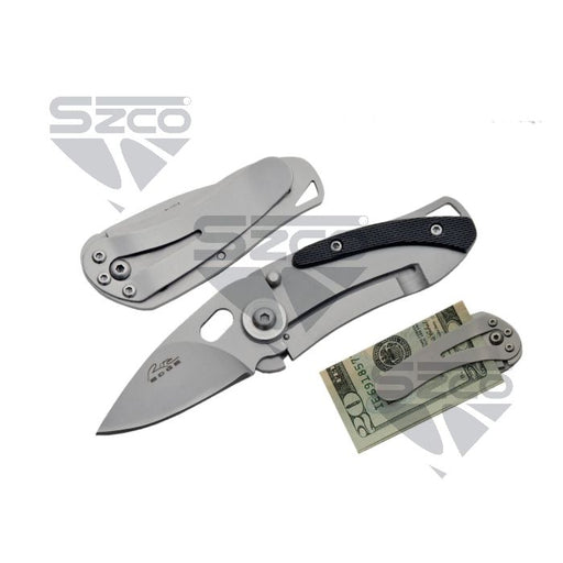 Rite Edge 2.75 inch Silver Dollar money clip folder