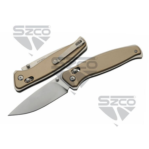 Ruko khaki aluminum rolling lock folder RUC-4006