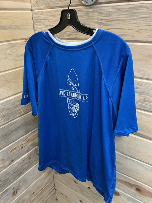 Blue Athletic Top
