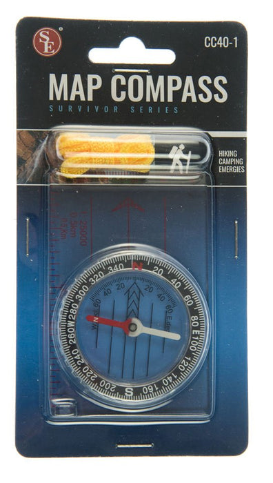 Sona MAP COMPASS WITH RULER AND LANYARD - Next Adventure