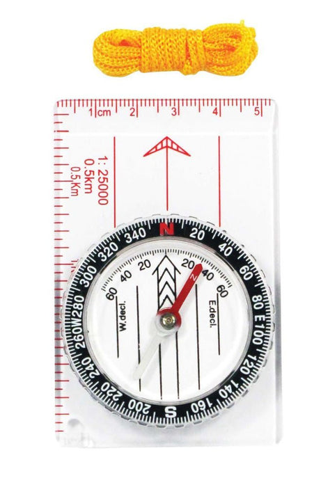 Sona MAP COMPASS WITH RULER AND LANYARD - Next Adventure