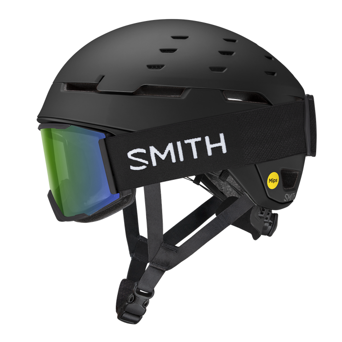 Smith Summit Mips helmet with goggle