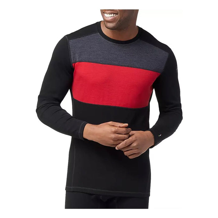 Smartwool MERINO 250 BL COLORBLOCK CREW - MEN'S BASELAYER TOPS - Next Adventure