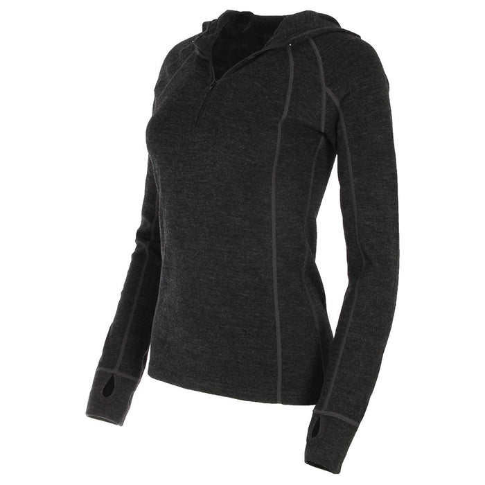 Next Adventure MERINO WOOL ZIP UP BASE LAYER - WOMEN'S - Next Adventure