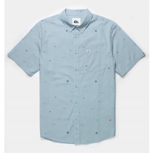 Quiksilver MINI MO CLASSIC BUTTON - UP SHORT SLEEVE SHIRT - MEN'S - Next Adventure