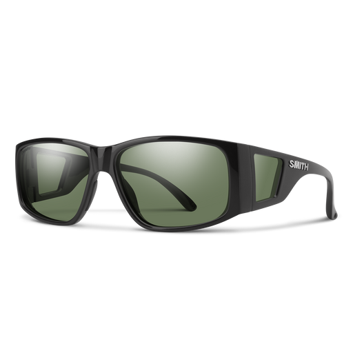 Smith Monroe Peak sunglasses, Black, ChromaPop Gray Green
