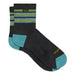 Wide Open MULTI STRIPE MIDWEIGHT MICRO - WOMEN'S SOCKS - Next Adventure