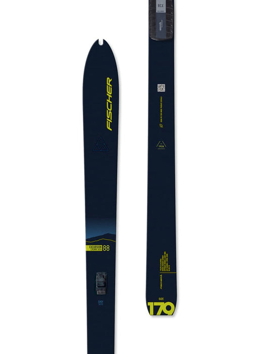 Fischer Excursion 88 Crown Xtralite topsheet and base detail