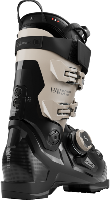 Atomic Hawx Ultra 110 S BOA ski boot in Black/Cement, view 2