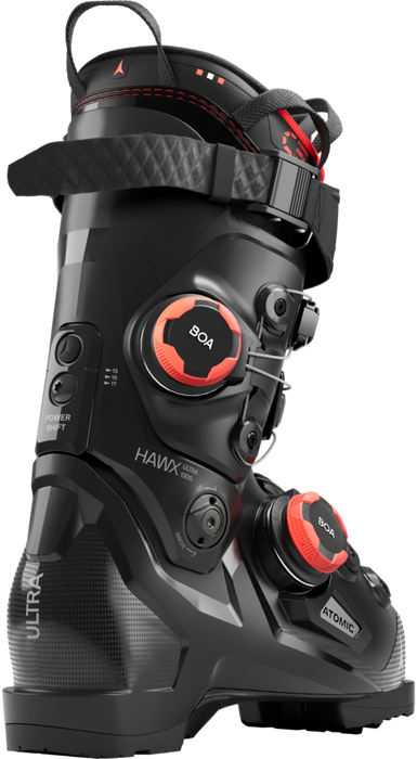 Atomic Hawx Ultra 130 S Dual BOA ski boot in Black/Red, view 2