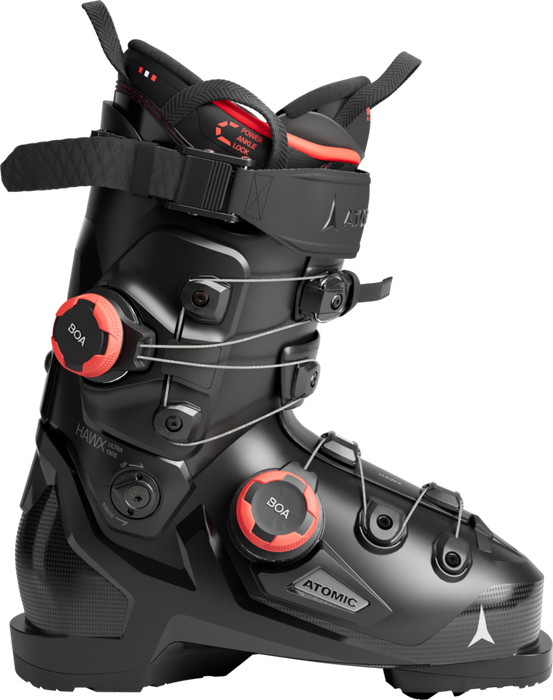 Atomic Hawx Ultra 130 S Dual BOA ski boot in Black/Red